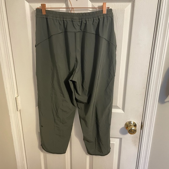 Green Lululemon Joggers - Picture 2 of 3